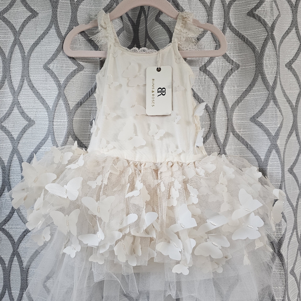 Bums & Roses Butterfly Tutu Dress